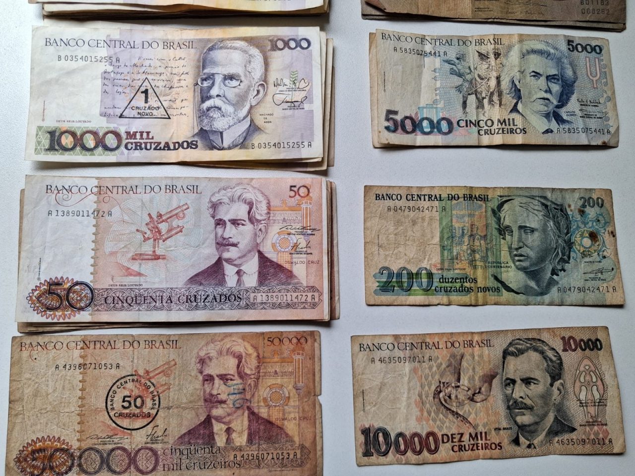 | Casa do Colecionador Cédulas Antigas - Notas Brasileiras Antigas