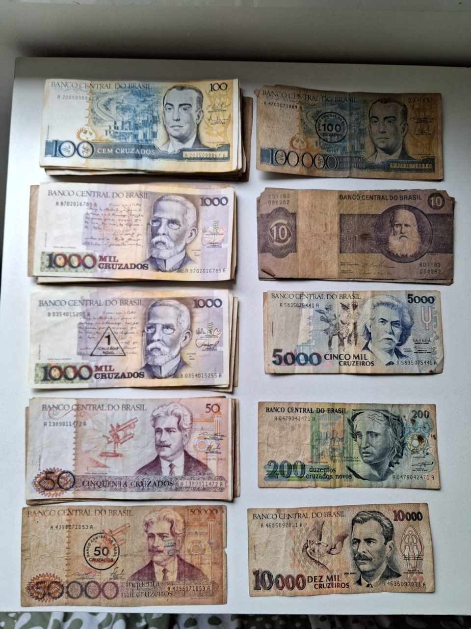 | Casa do Colecionador Cédulas Antigas - Notas Brasileiras Antigas