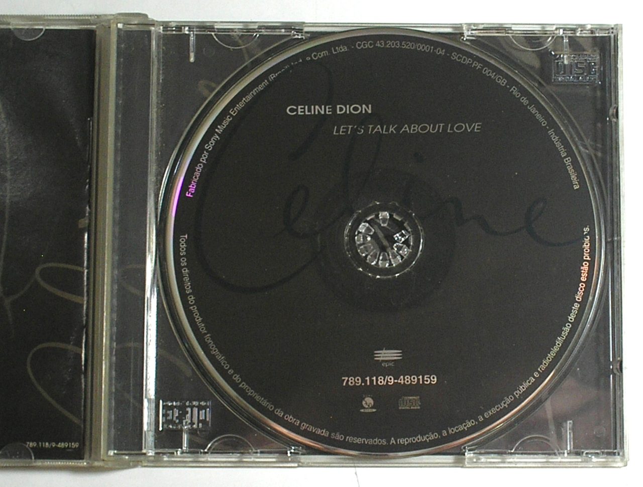 | Casa do Colecionador Celine Dion – CD – Grandes Sucessos da época - P. 1997