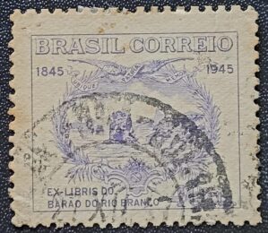Comemorativos - RHM C0197 (Usado) Centenário do Nascimento do Barão do Rio Branco - 20/04/1945