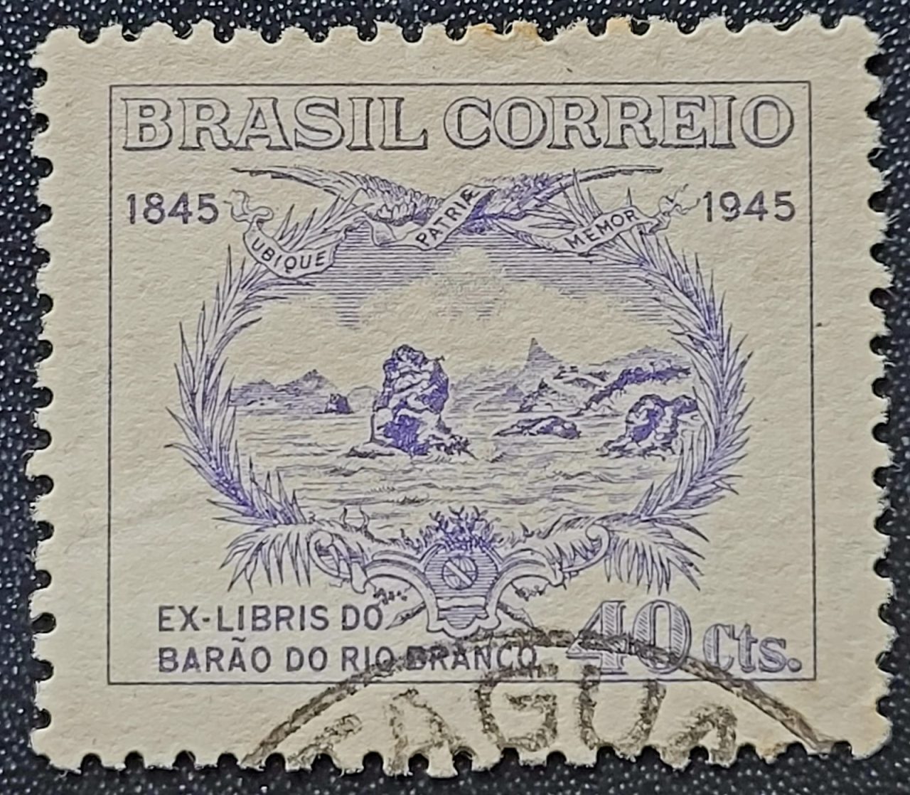 | Casa do Colecionador Comemorativos - RHM C0197 (Usado) Centenário do Nascimento do Barão do Rio Branco - 20/04/1945