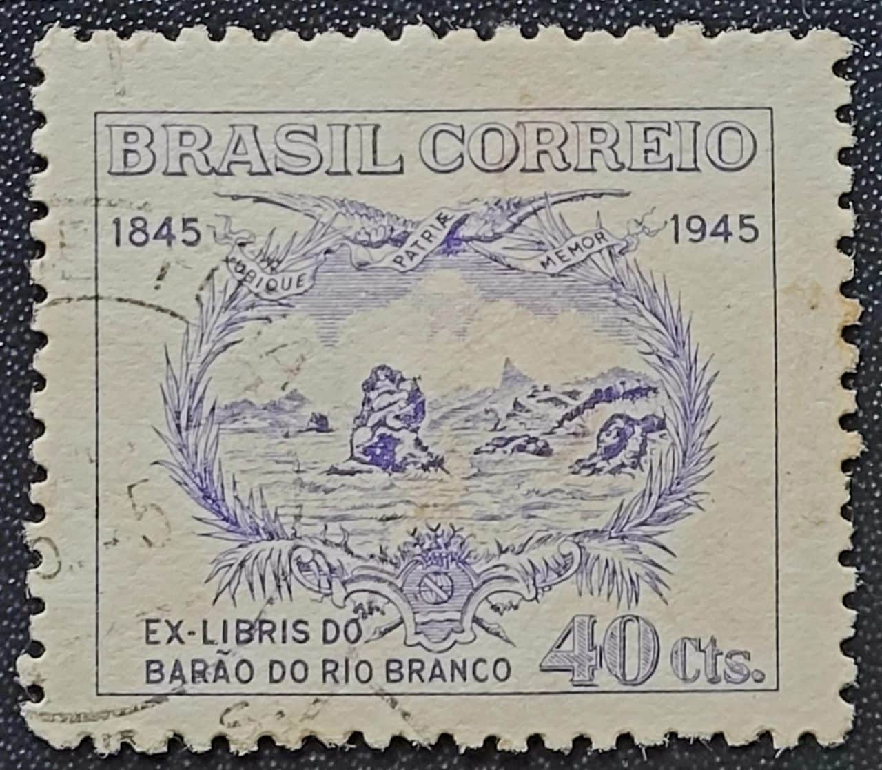 | Casa do Colecionador Comemorativos - RHM C0197 (Usado) Centenário do Nascimento do Barão do Rio Branco - 20/04/1945
