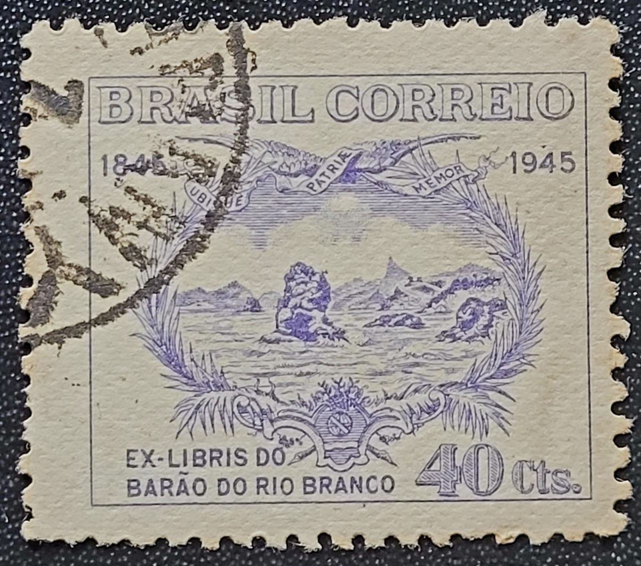 | Casa do Colecionador Comemorativos - RHM C0197 (Usado) Centenário do Nascimento do Barão do Rio Branco - 20/04/1945