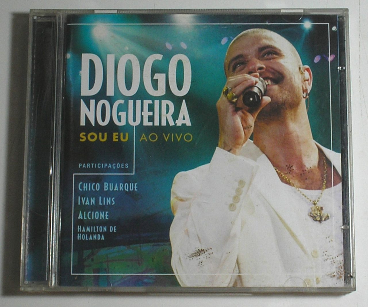 | Casa do Colecionador Diogo Nogueira - CD - Chico Buarque, Ivan Lins, Alcione e Hamilton de Holanda - Sou eu ao vivo - Grandes Sucessos da época - P. 2010