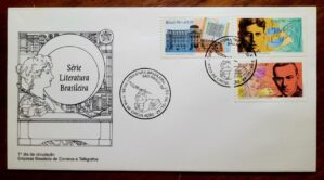 Envelope FDC (1º Dia de Circulação) RHM FDC-517 - Literatura Brasileira - Dia do Livro