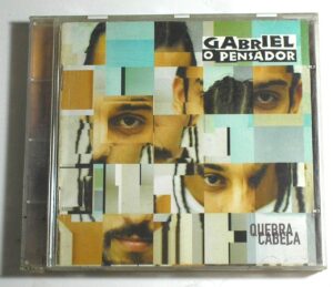 Gabriel O Pensador - CD - Quebra cabeça - Grandes Sucessos da época ao vivo - P. 1997