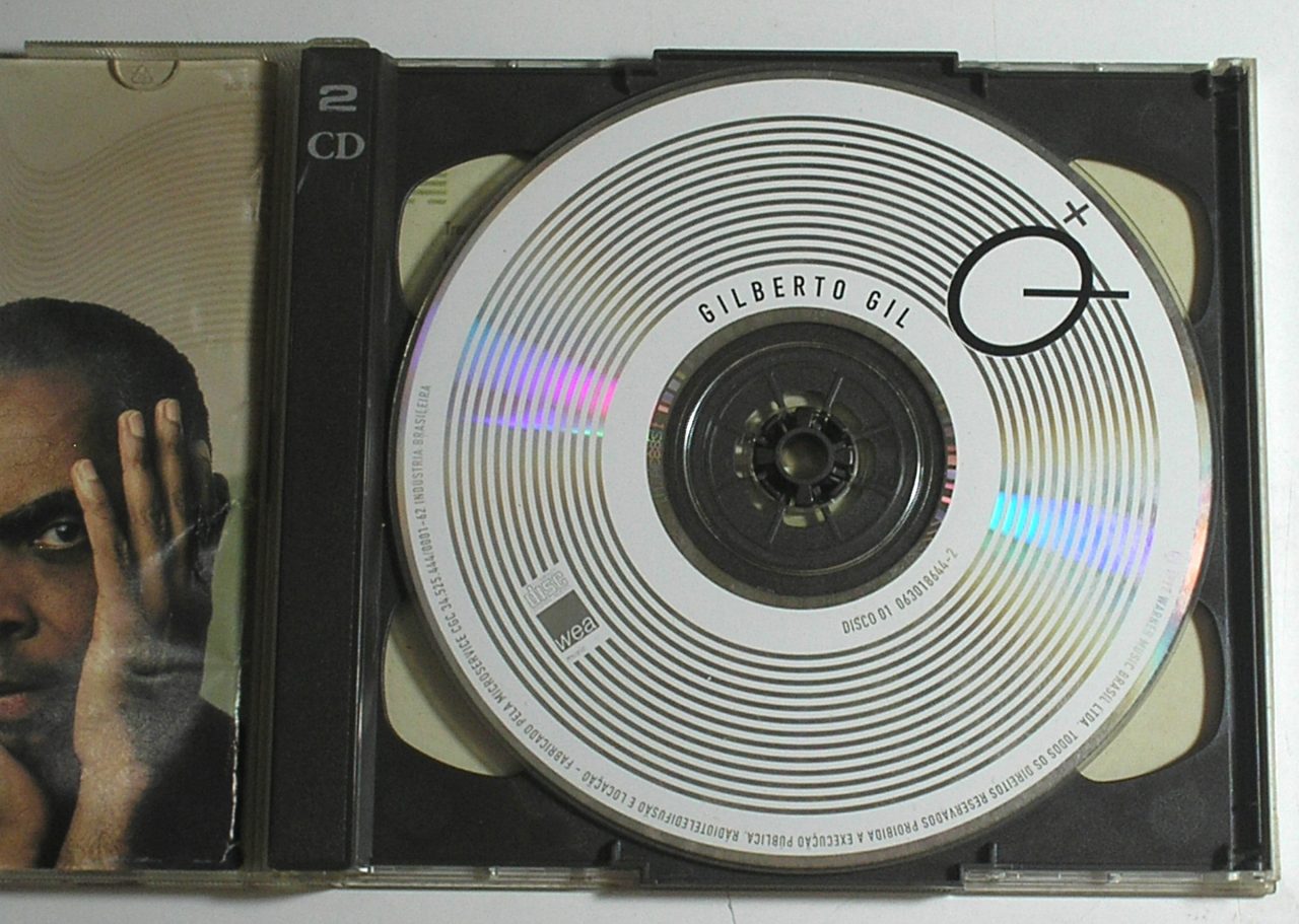| Casa do Colecionador Gilberto Gil – CD – Quanta - Grandes Sucessos da época - P. 1992