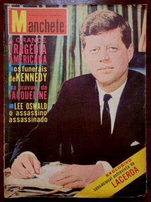 Manchete Nº 0607 (1963) - Tragédia de John F. Kennedy - Histórico e Raro