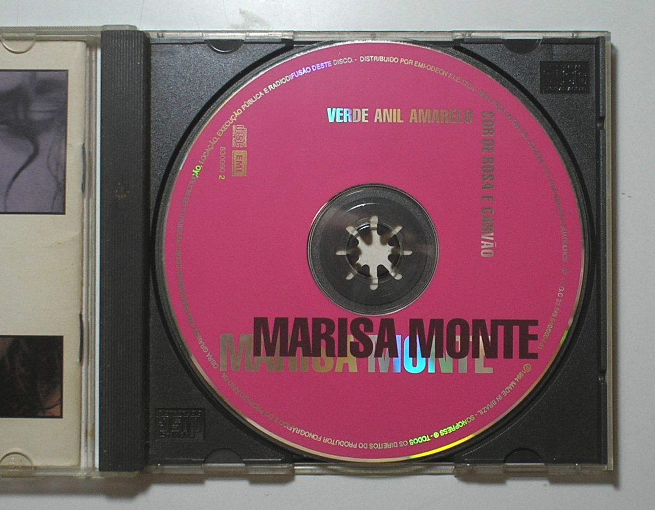 | Casa do Colecionador Marisa Monte - CD - Grandes Sucessos da época - P. 1994