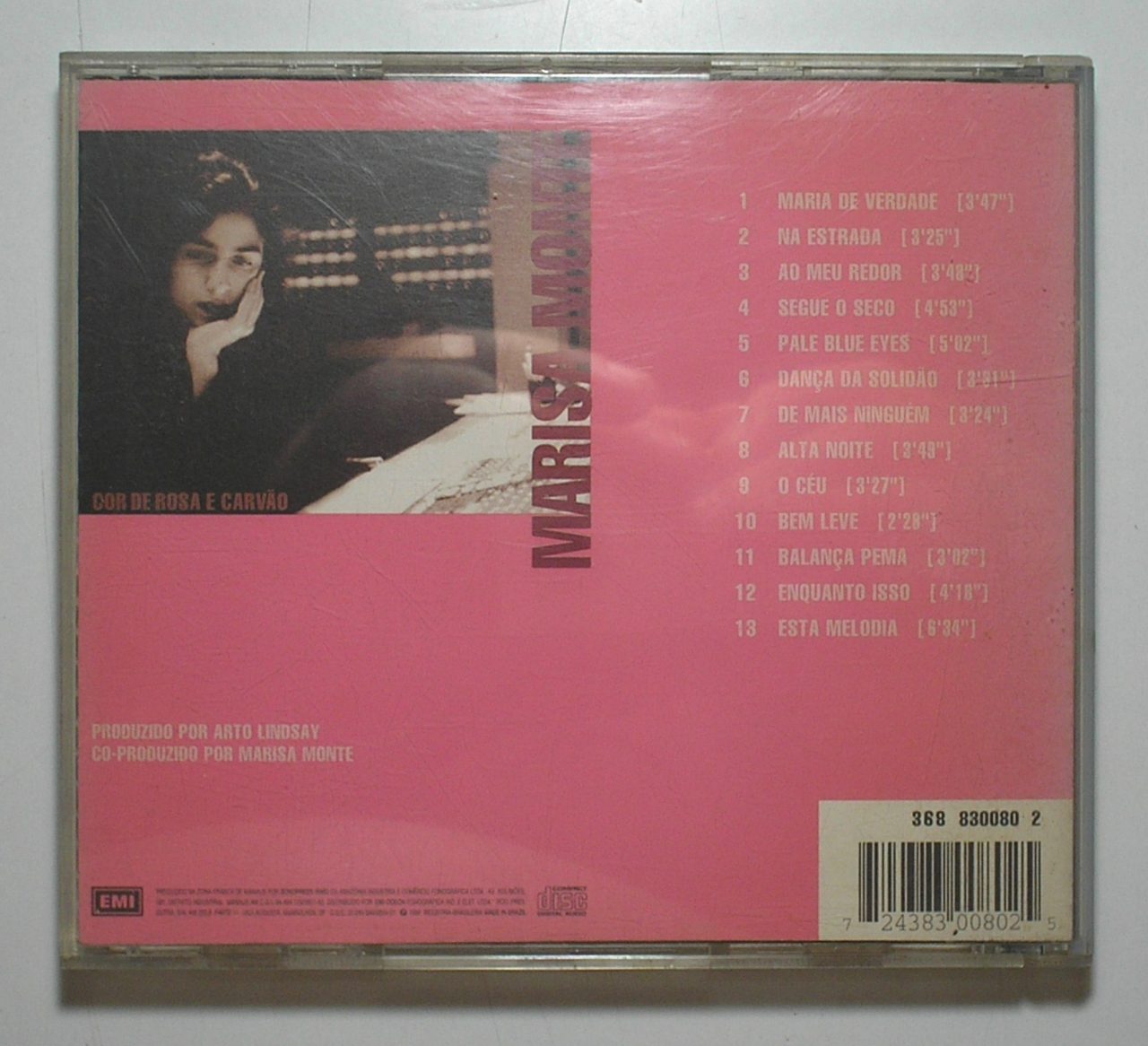 | Casa do Colecionador Marisa Monte - CD - Grandes Sucessos da época - P. 1994
