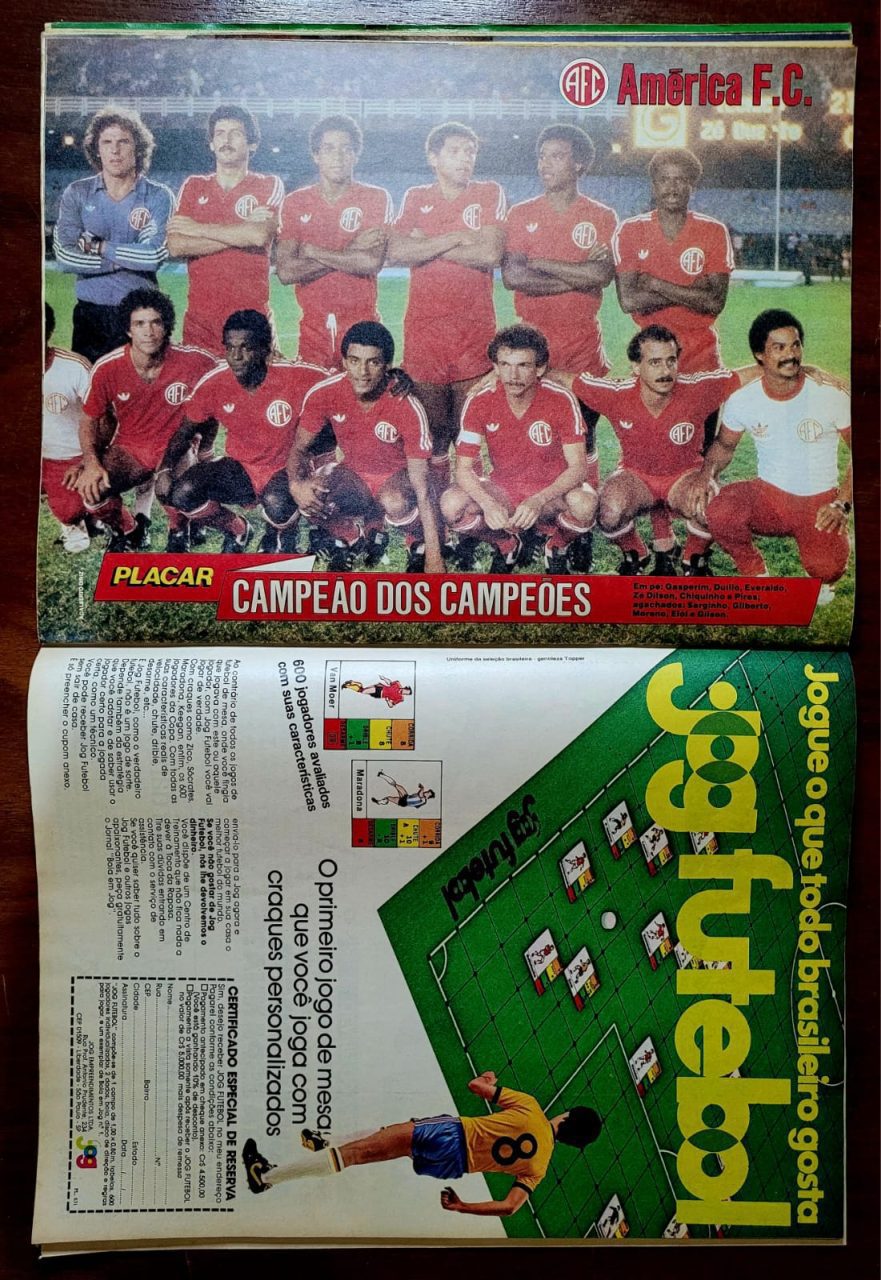 | Casa do Colecionador Placar Nº 0631 - Seleção Brasileira na Copa | Eder - A Alma do Brasil - 1982