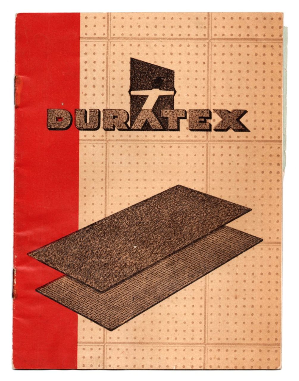 | Casa do Colecionador Propaganda Antiga - Folder Lançamento Chapas Duratex - 1961