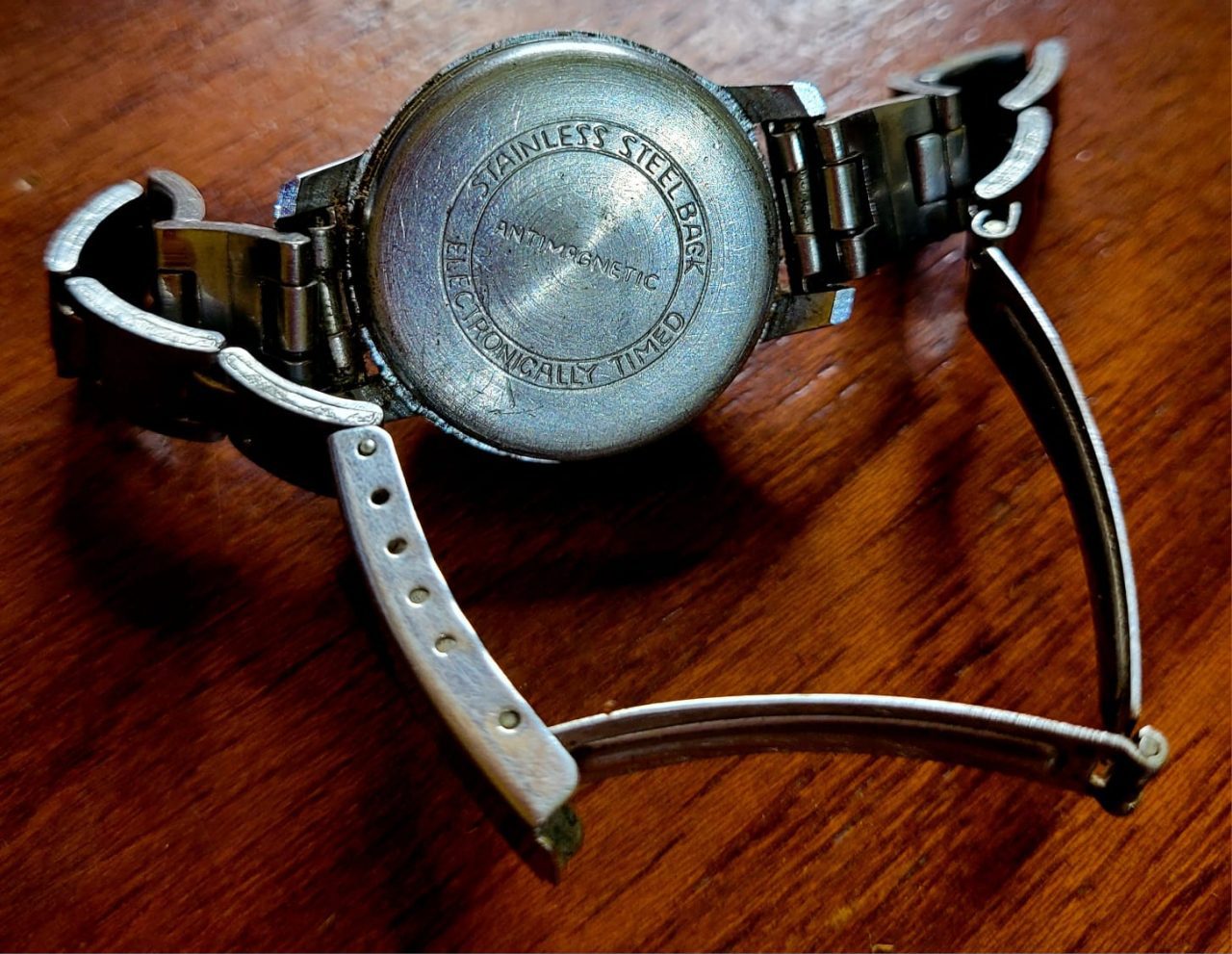 | Casa do Colecionador Relógio de Pulso Vintage com Pulseira Metálica - Antimagnetic