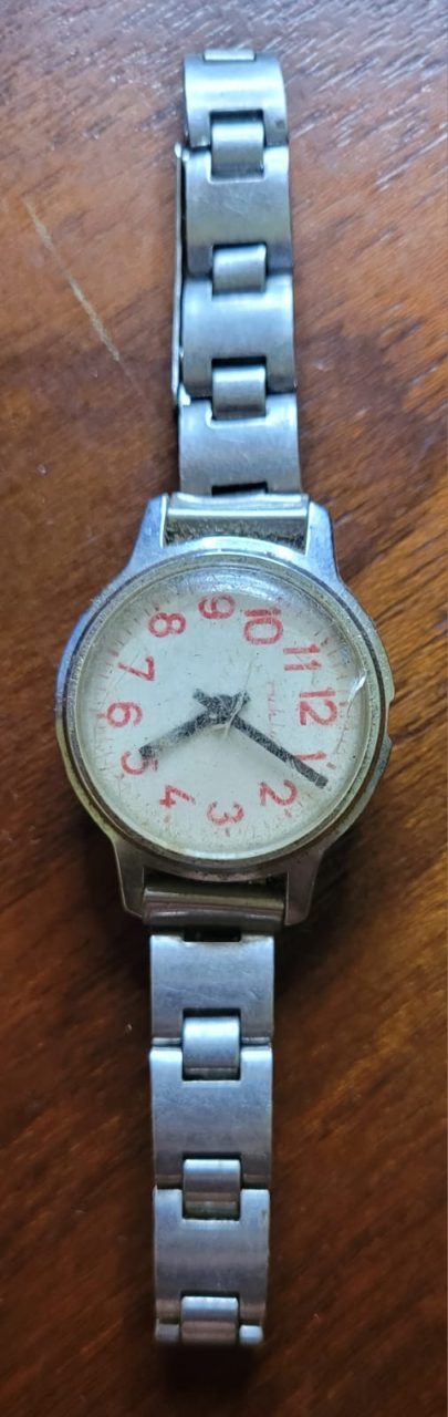 | Casa do Colecionador Relógio de Pulso Vintage com Pulseira Metálica - Antimagnetic