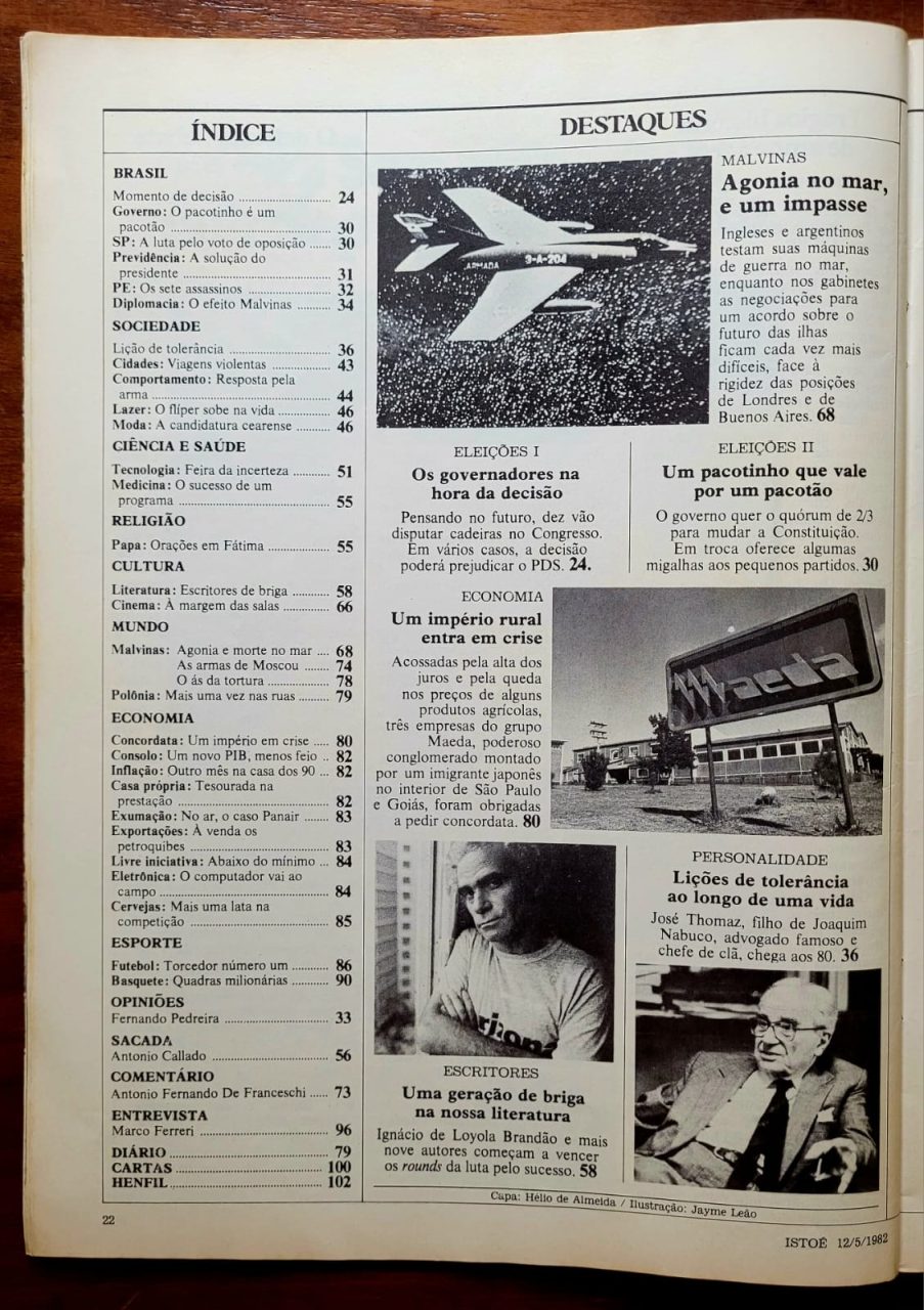 | Casa do Colecionador Revista ISTOÉ - Edição Nº 281 - 12 de Maio de 1982