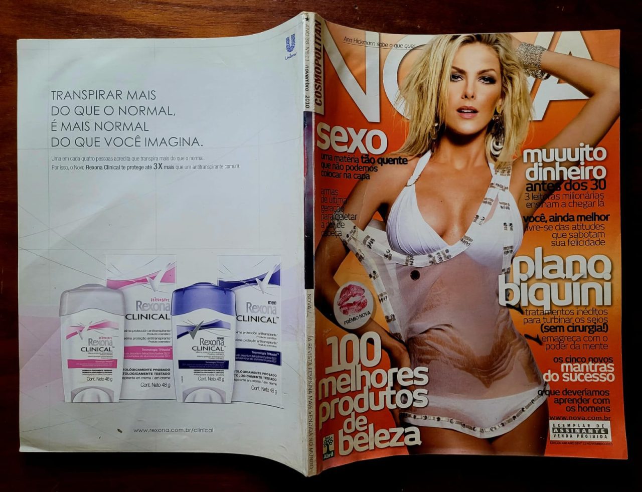 | Casa do Colecionador Revista Nova Cosmopolitan | Edição Nº 446 - Ano 38 Nº 11 | Novembro de 2010