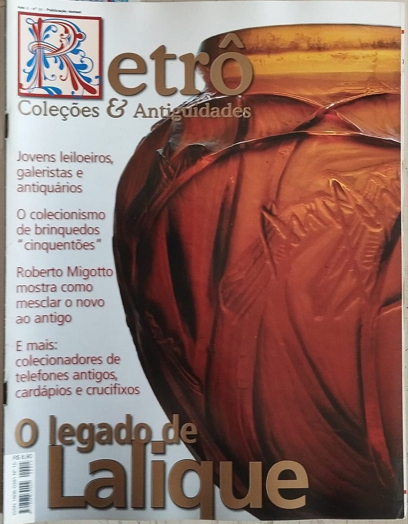 | Casa do Colecionador REVISTA RETRÔ - COLEÇÕES E ANTIGUIDADES