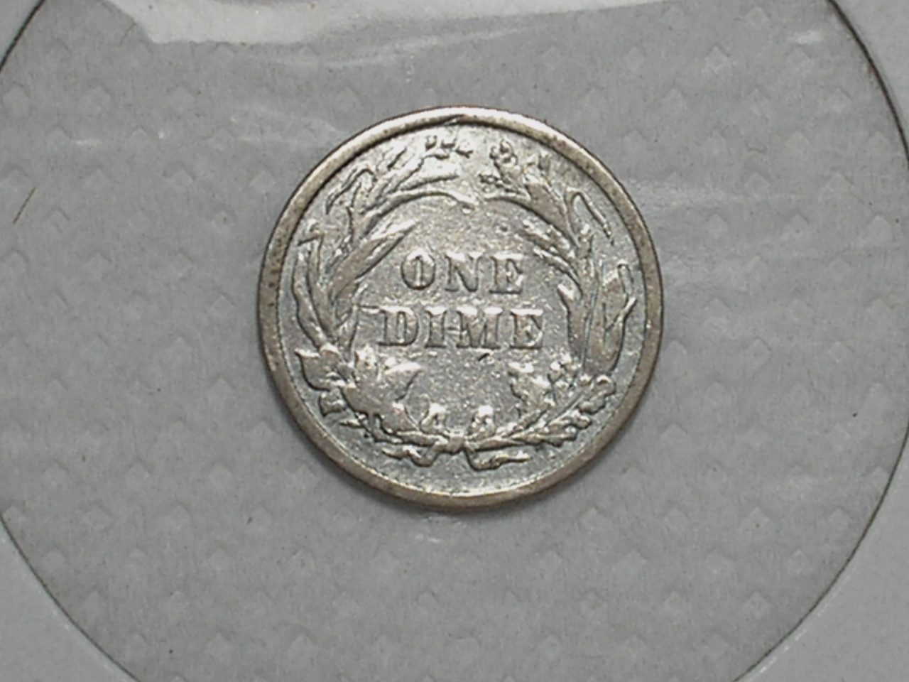 | Casa do Colecionador Usa) One Dime -1898 / Barber / Prata / Vf / cod. 300