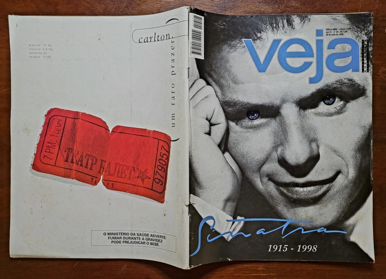 | Casa do Colecionador Veja Nº 1547 - Frank Sinatra (1915-1998)