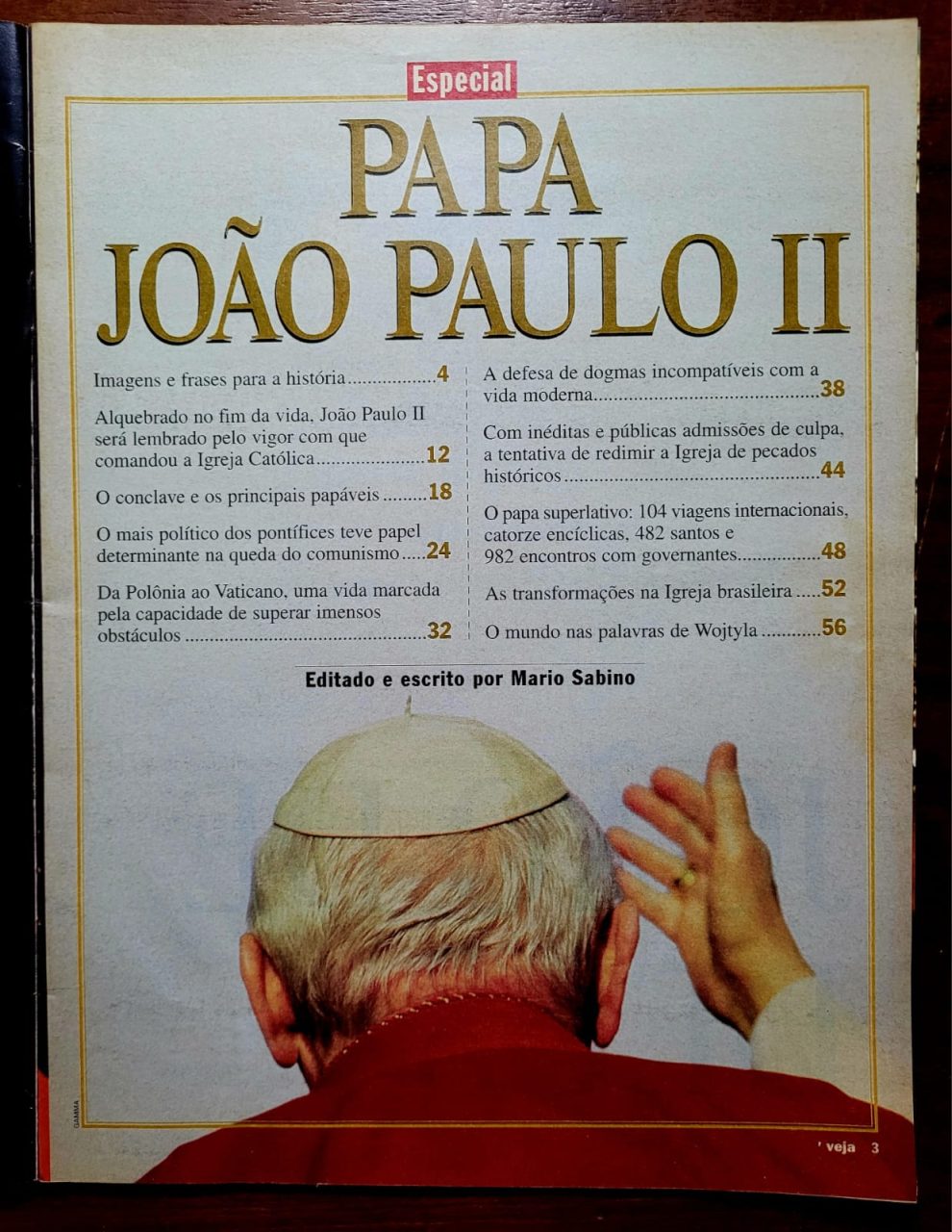 | Casa do Colecionador Veja Nº 1899/A - Edição Especial Histórica Nº 40 - João Paulo II (1920-2005)
