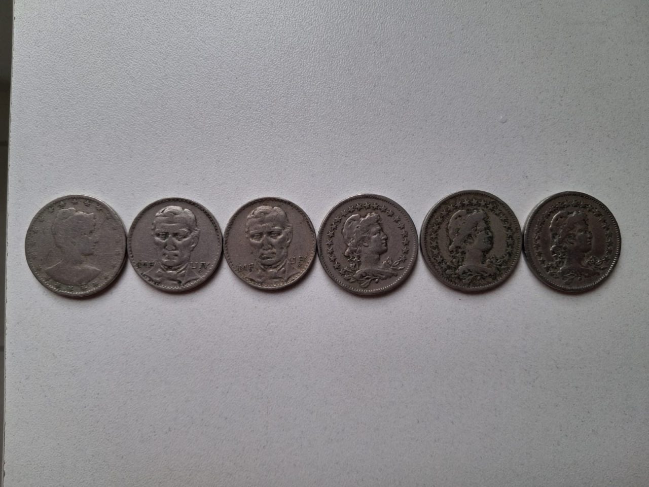 | Casa do Colecionador Vendo 06 Moedas 200 Réis Antigas raras - Anos diversos