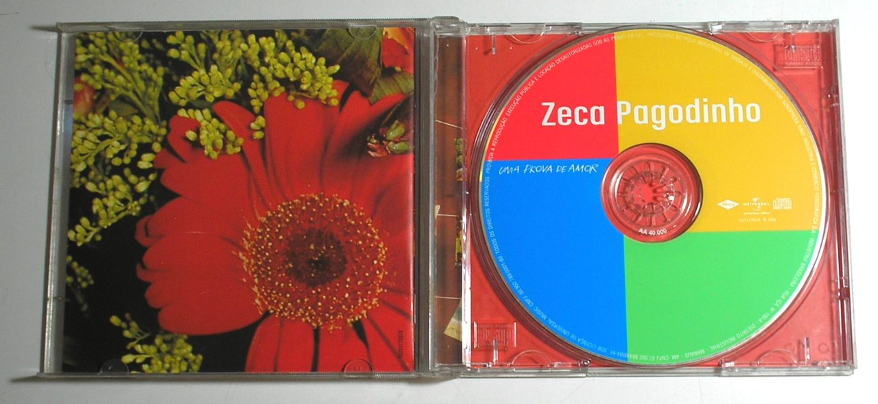 | Casa do Colecionador Zeca Pagodinho – CD - Uma prova de amor - Grandes Sucessos da época - P. 2008