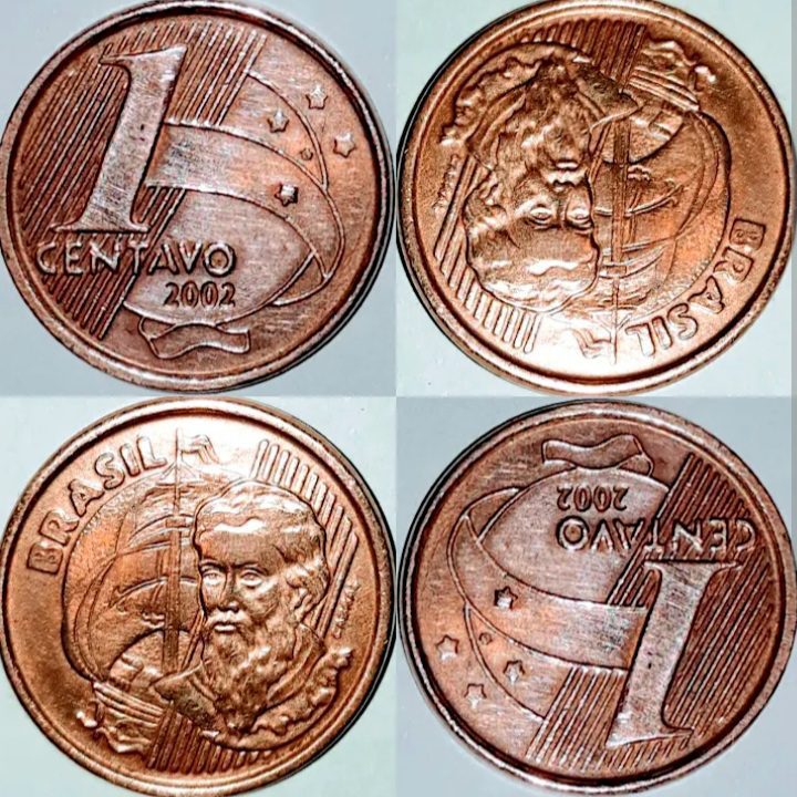 | Casa do Colecionador 1 CENTAVO REAL PEDRO ÁLVARES CABRAL 2002 (RARA)