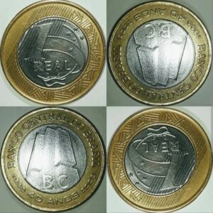 1 REAL BANCO CENTRAL 40 ANOS 2005 COMEMORATIVA