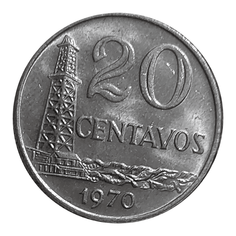 | Casa do Colecionador 20 Centavos 1970 Sob/FC Sku 1650