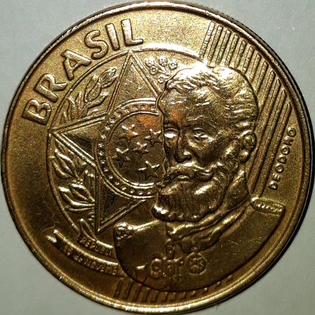 | Casa do Colecionador 25 CENTAVOS REAL DEODORO 1999 (BAIXA TIRAGEM)
