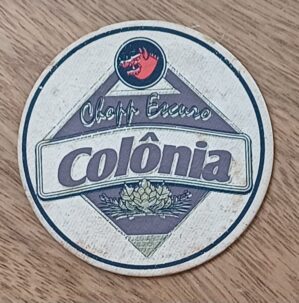 5b1. Bolacha de chopp Colônia. Chopp escuro está de volta.