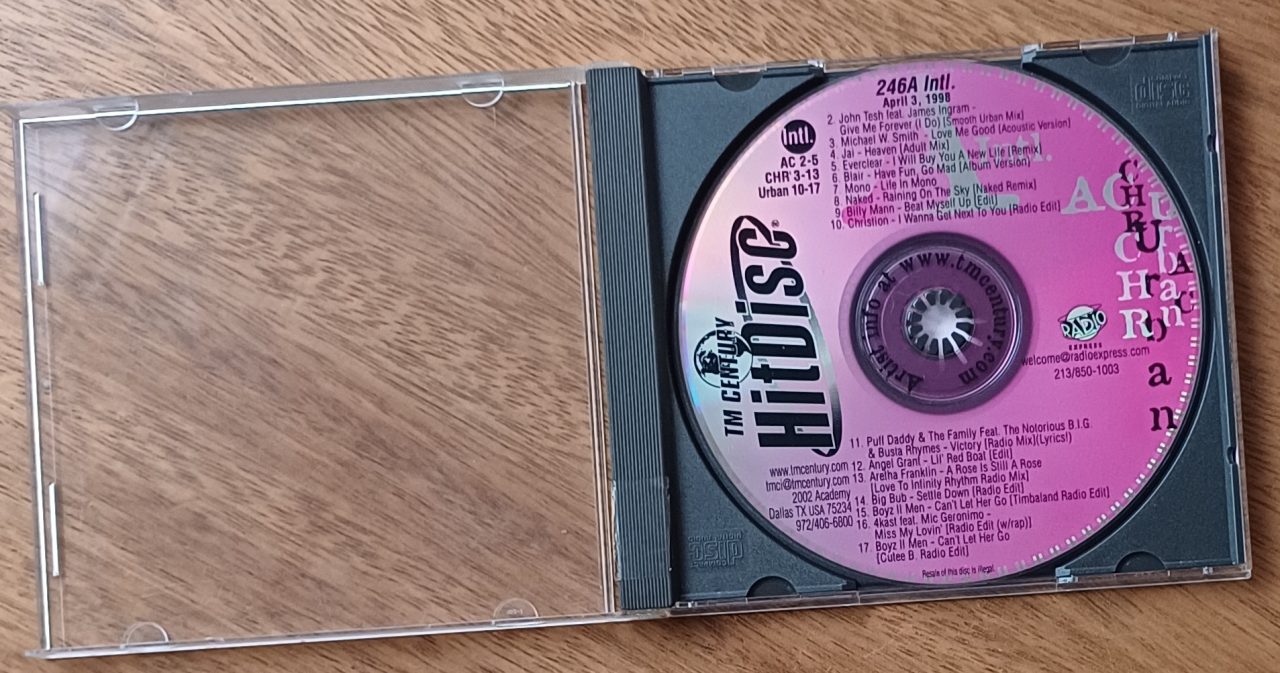 | Casa do Colecionador 5b3. Cd promocional Hit Disc 246A. Blair John Tesh Jai Naked