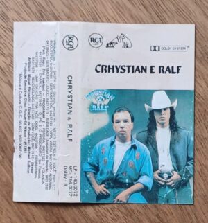 5b4. Capa para fita K7. Chrystian & Ralf. RCA.