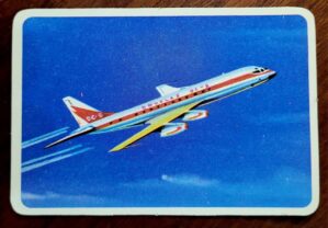Calendário de Bolso (Tema Avião) Ano 1987 - Calendário Estrangeiro - Portugal
