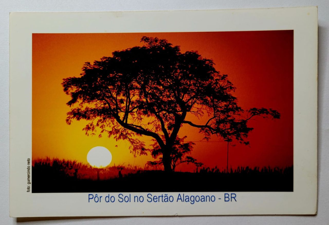 | Casa do Colecionador Cartão Postal - Alagoas - Por do Sol no Sertão Alagoano