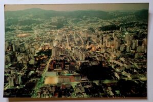 Cartão Postal - Minas Gerais (Juiz de Fora) Vista Panorâmica Noturna