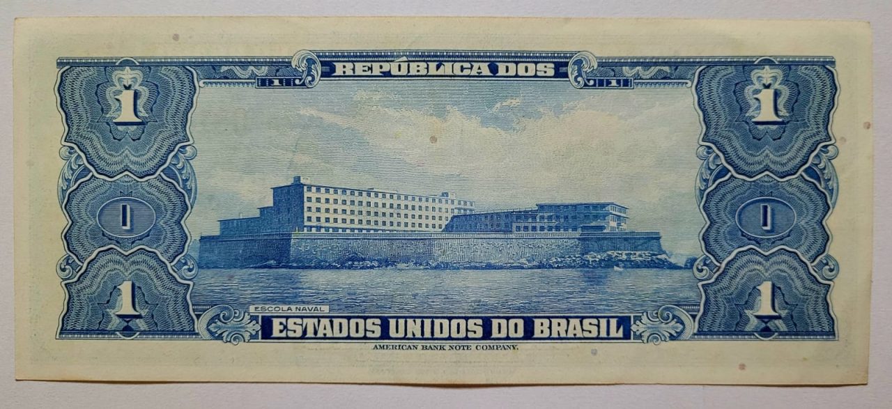 | Casa do Colecionador Cédula C011 - 1 (Um Cruzeiro) SOB (Ano 1955)