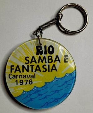 Chaveiro de Acrílico - Grêmio Recreativo Partido Alto - Rio de Janeiro - 1976