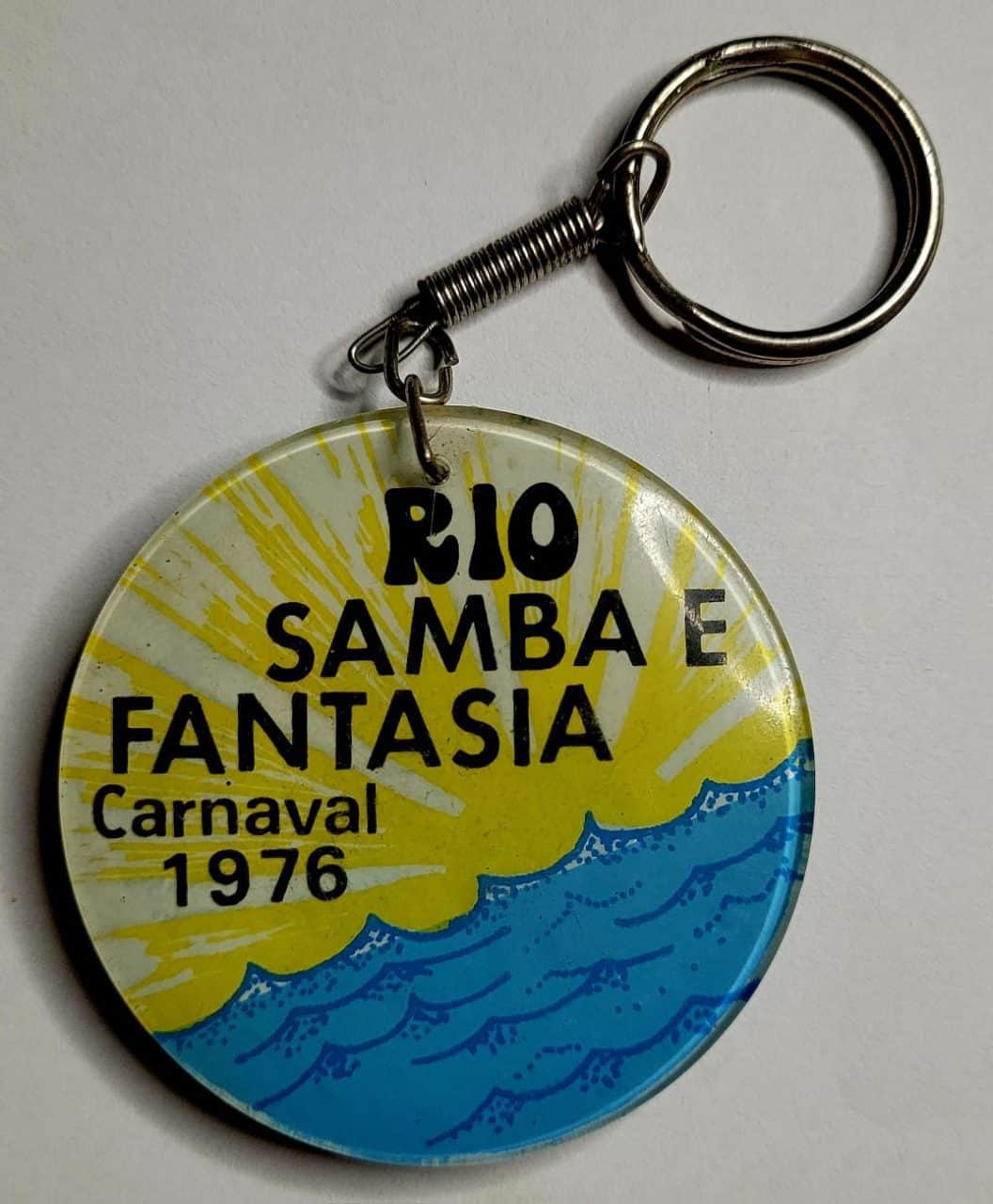 | Casa do Colecionador Chaveiro de Acrílico - Grêmio Recreativo Partido Alto - Rio de Janeiro - 1976