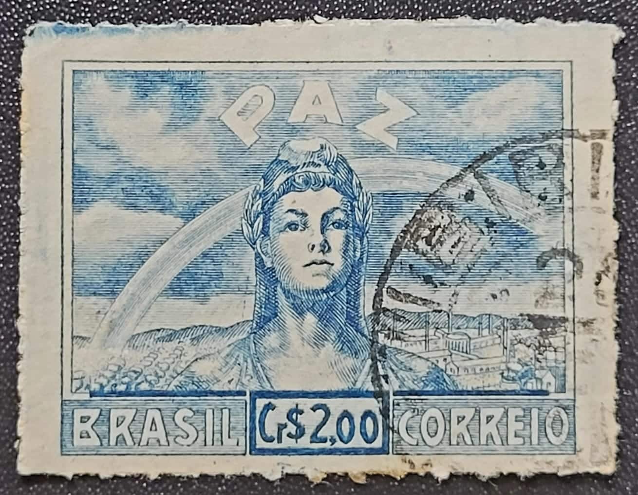 | Casa do Colecionador Comemorativos - RHM C0201 (Usado) Paz - Vitória dos Aliados - 08/05/1945