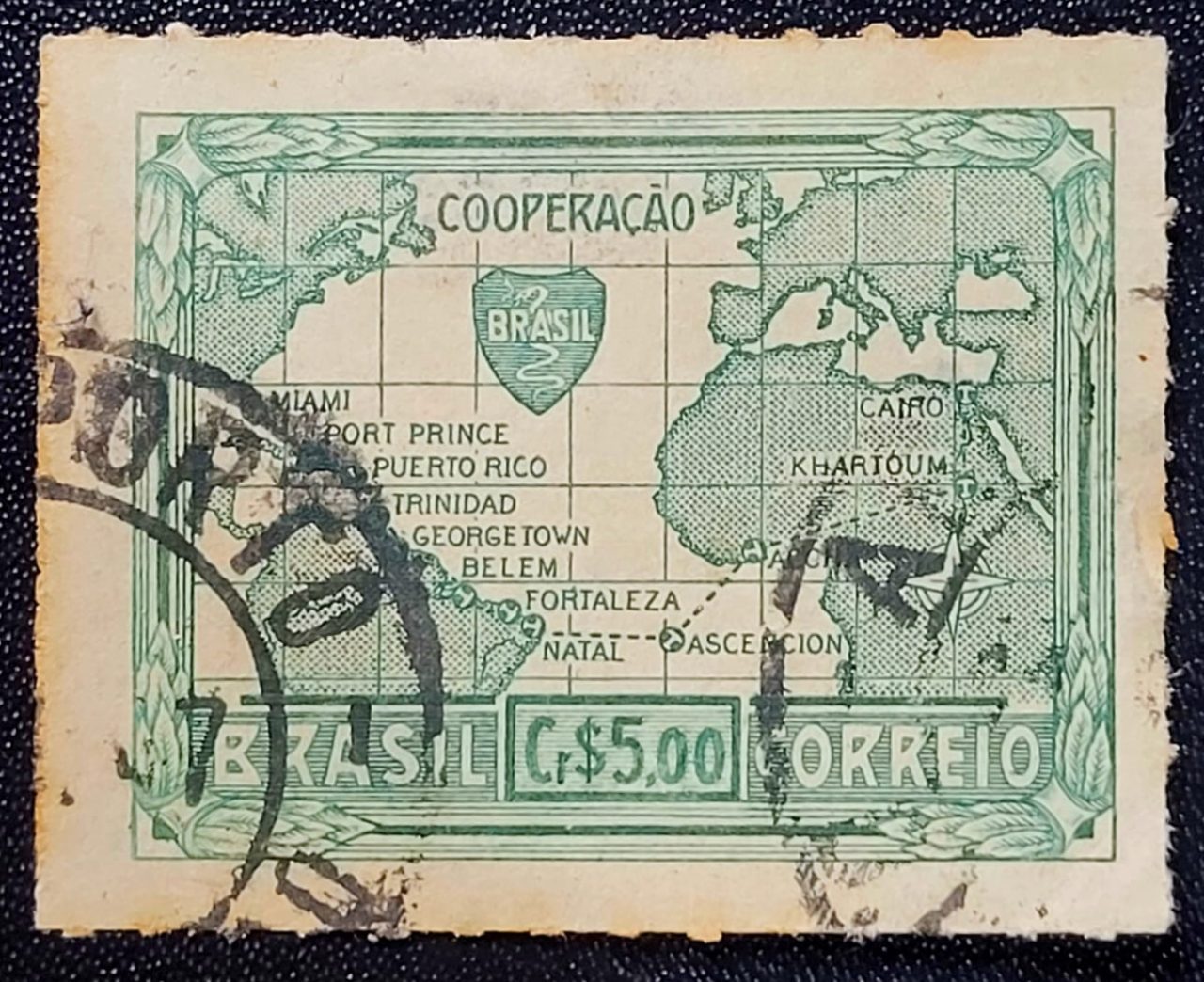 | Casa do Colecionador Comemorativos - RHM C0202 A (Usado) Paz - Vitória dos Aliados - 08/05/1945