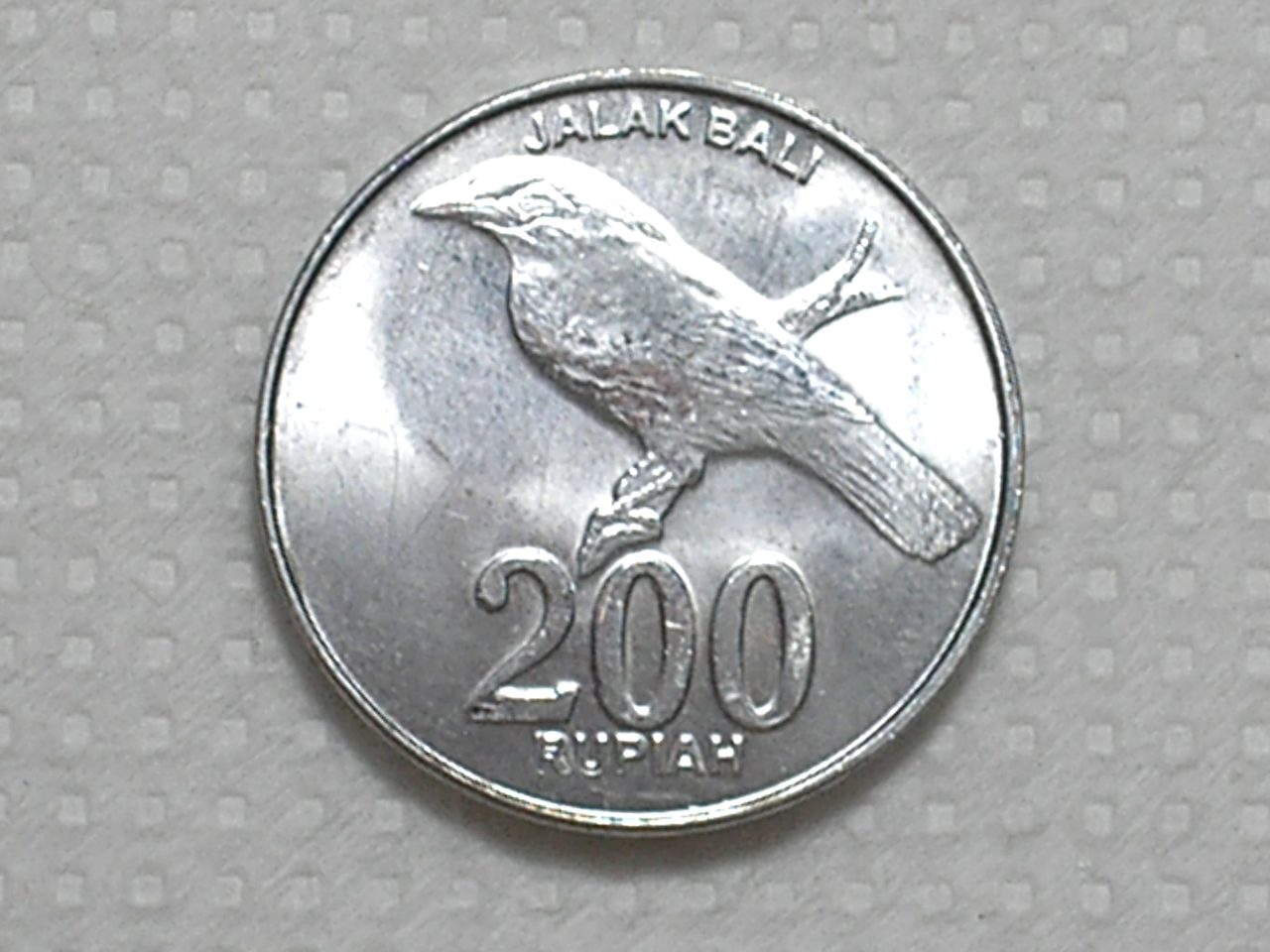 | Casa do Colecionador Indonesia) 200 Rupiah - 2008 / 1,40g - 25mm / Fc / Al / box61
