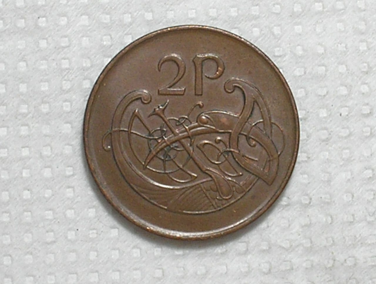 | Casa do Colecionador Irlanda) 2 Pence - 1990 / 7.12g - 25.9mm / Sob / box61