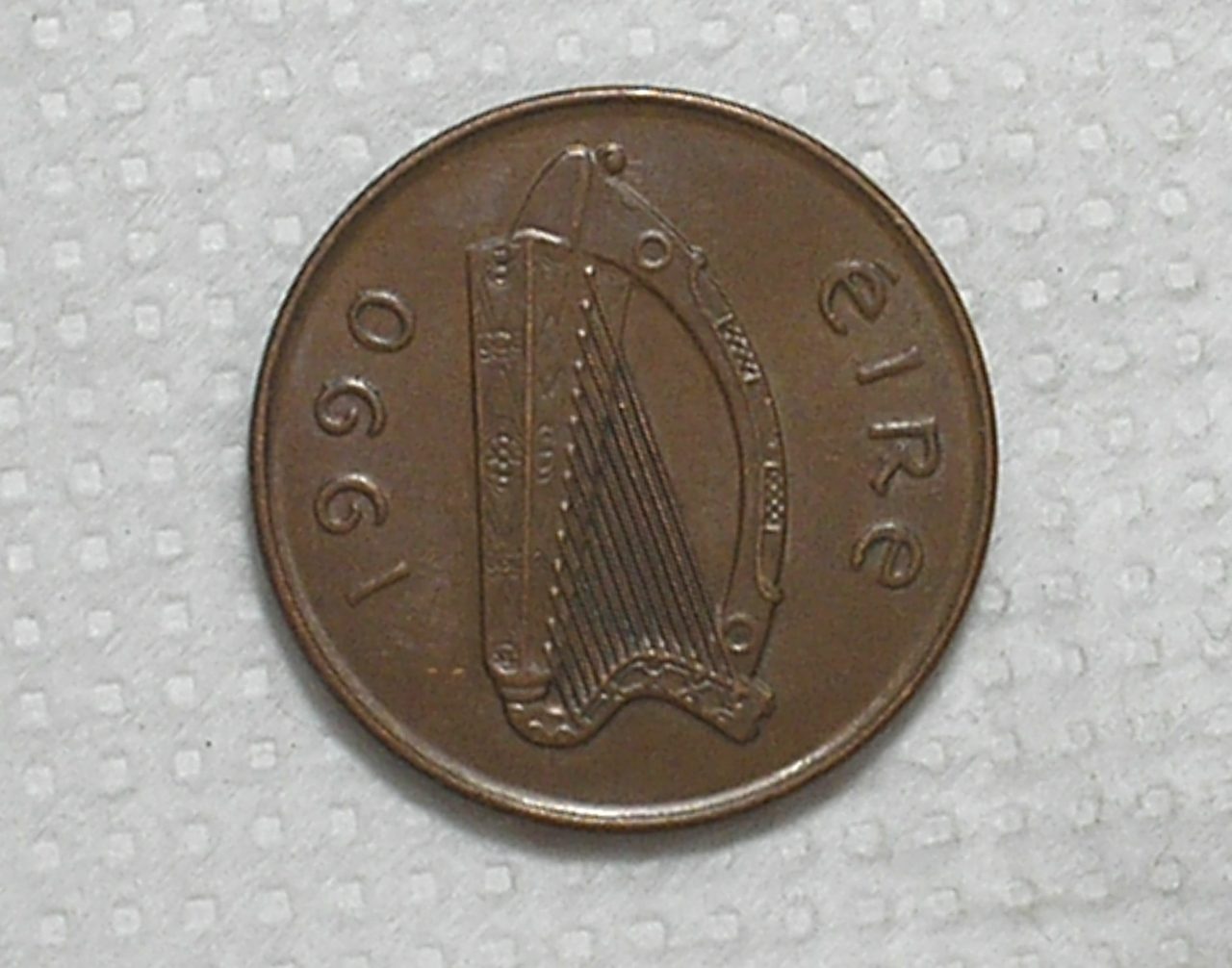 | Casa do Colecionador Irlanda) 2 Pence - 1990 / 7.12g - 25.9mm / Sob / box61