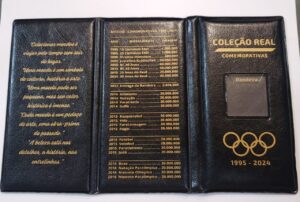 Lançamento Álbum Preto Para Todas Moedas Comemorativas Plano Real