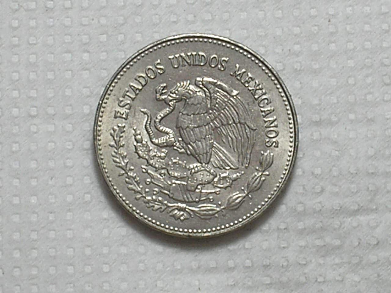 | Casa do Colecionador Mexico) 200 Pesos - 1985 / 29.5mm / S/Fc / Comemorativa - Inscrição na borda / Co/Ni / box62