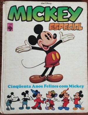 MICKEY EDIÇÃO ESPECIAL 50 ANOS CAPA DURA