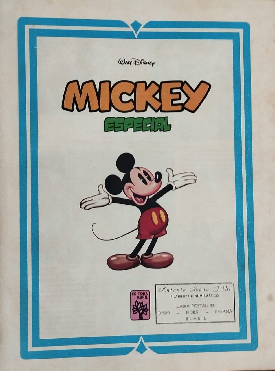 | Casa do Colecionador MICKEY EDIÇÃO ESPECIAL 50 ANOS CAPA DURA