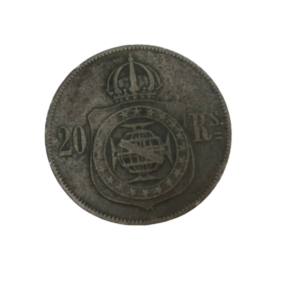 | Casa do Colecionador MOEDA 20 RÉIS. 1869. COM PONTO. BRONZE. (CADA)