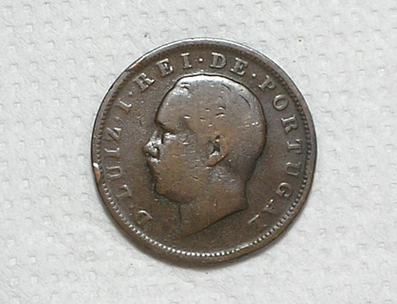 | Casa do Colecionador Portugal) XX Réis - 1884 / 30mm / Bronze / Mbc / box63